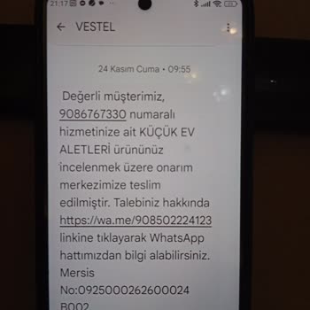 Vestel Sözünde Ve Ürünün Arkasında Durmuyor