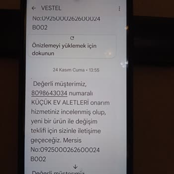 Vestel Sözünde Ve Ürünün Arkasında Durmuyor