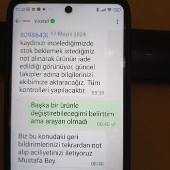 Vestel Sözünde Ve Ürünün Arkasında Durmuyor