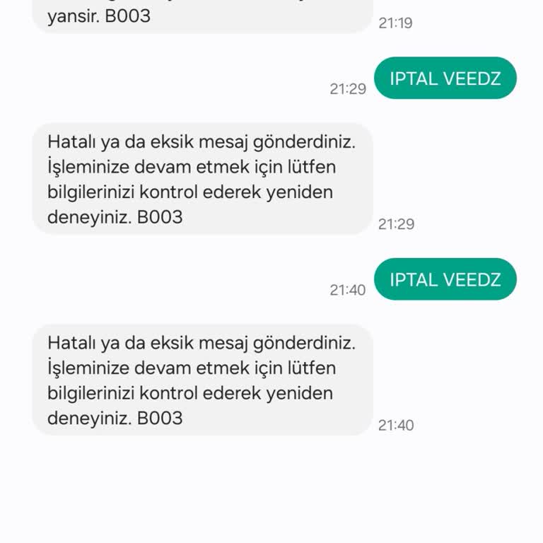 Veedz-tr.com Veedz İptali İstiyorum