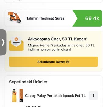 Migros Gecikme Ve İptal Sorunu