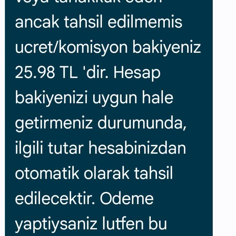 TEB MKK İptali İznim Olmadan Para Çekilmesi