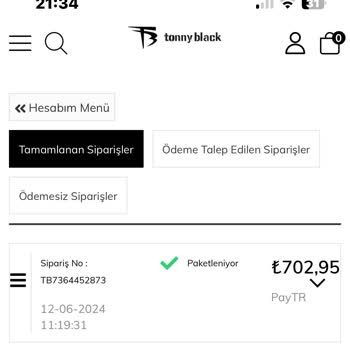 Tonny Black Bir Türlü Gelmeyen Kargo