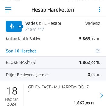 Yapı Kredi Bankası Acil İhtiyaç İçin Yapılan EFT Blokesi Mağduriyeti