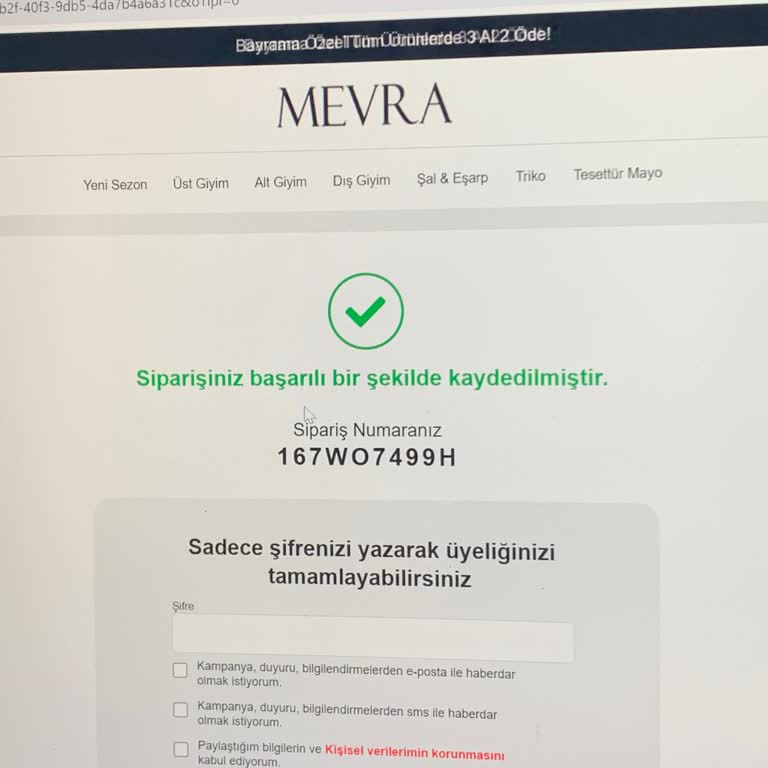 Mevra Butik İade Sorunu Yaşıyorum