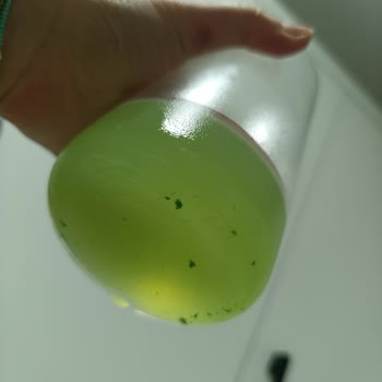 Schweppes Bitter Limon İçeceğinde Yeşil Parçacıklar Var