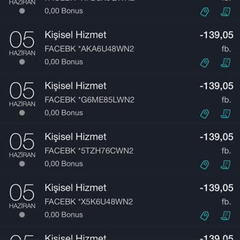 Facebook İzinsiz Para Çekimi