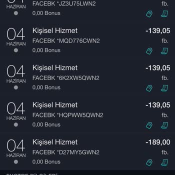 Facebook İzinsiz Para Çekimi