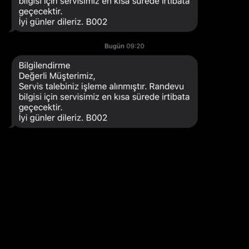 Daikin Servisi Kuruluma Gelmiyor