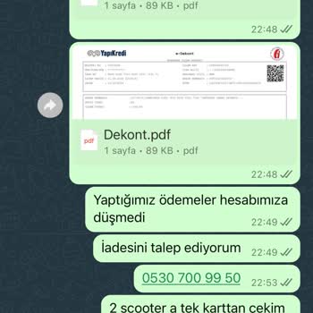 Hey Scooter Günlük Kiralama Mağduriyeti: Ödeme Alındı, Hizmet Sağlanmadı