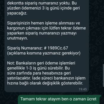 Maliav Butik (instagram: maliavdesign) Sipariş İptali Ve İletişim Sorunları