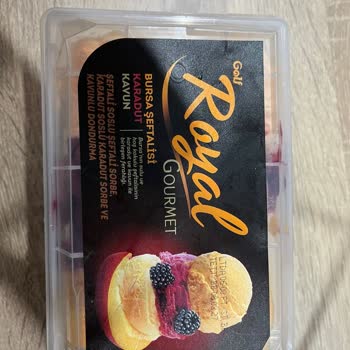 Golf Dondurma Golf Royal Bursa Şeftalisi Tadı