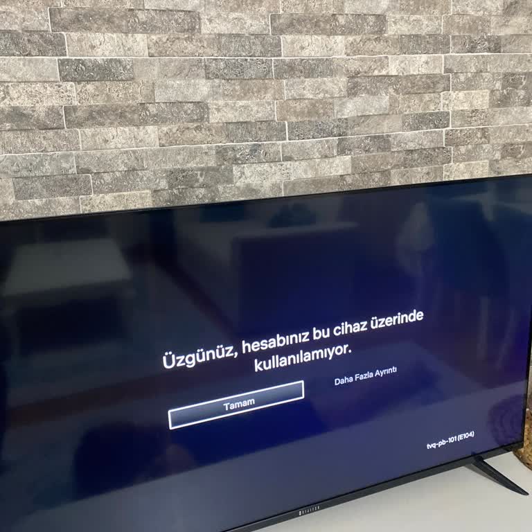 Dijitsu Kanallar Gelmiyor Ve Netflix Açılmıyor