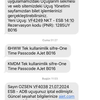 A Jet İle Yaşanan Sürekli Uçuş Değişiklikleri Ve Ekstra Ücretler