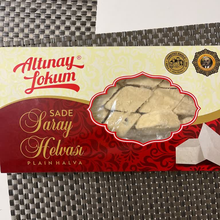 Altınay Şekerleme Bayram Dönüşü Aldığımız Saray Helvası Beklentilerimizi Karşılamadı