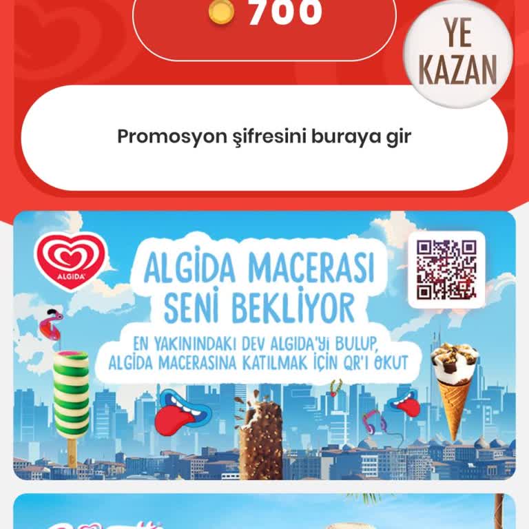 Algida Dondurma Bedava Çubuk Sorunu