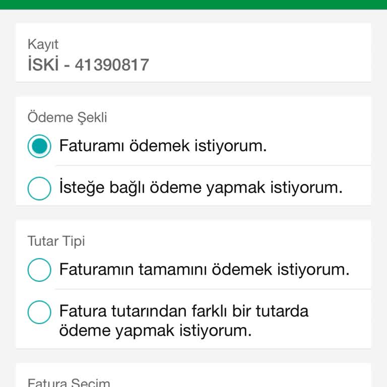 İSKİ Fahiş Su Faturası
