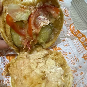 Popeyes Tüketilemeyecek Durumda Gelen Yemek Siparişi