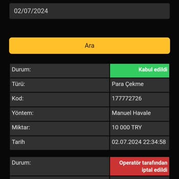 Superbet Çekimle İlgili Sorun Yasıyorum