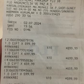 FLO Ayakkabı FLO Kaynaklı Hatalı Ürüne Ekstra Para Ödeme