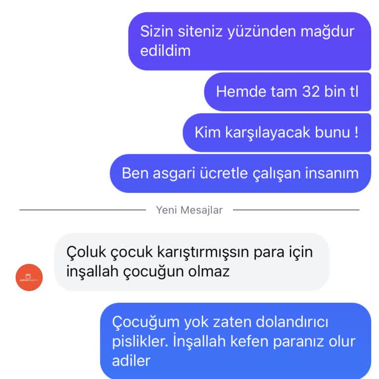 Param Sağlam (Paramsaglam.com) Maddi Kayıp Ve Kötü Muamele Şikayeti