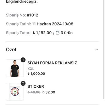 Atmaca Spor Mağazası Atmaca Siparişimi Göndermiyor