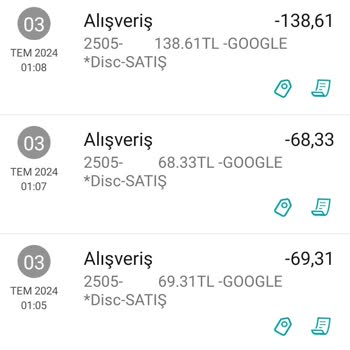 Google Play Yetkisiz Kart Çekimi Ve İade Talebi