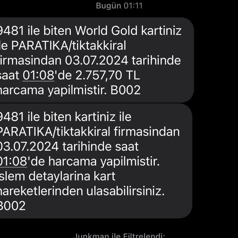 TikTak Kirala Yetkisiz Kart Kullanımı Ve Yetersiz Müşteri Hizmetleri