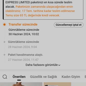 Temu Gümrüğe Takılan Kargolar!