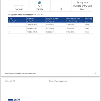 VFS Global-Ankara Vize İşlem Şirketi Beni Mağdur Etmiştir.