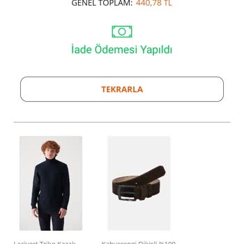 Avva Yanlış Gönderim Ve İade Sorunu