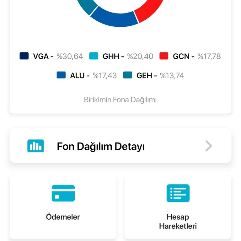 Türkiye Hayat Sigorta BES Fon Değişikliği