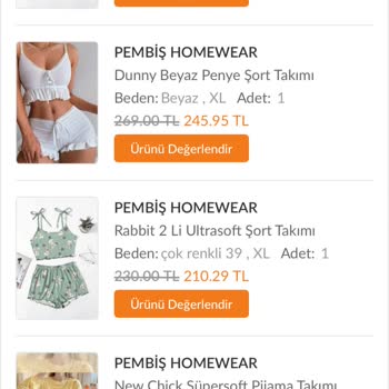 Pembiş Homewear Yanlış Ürün Kargolanması
