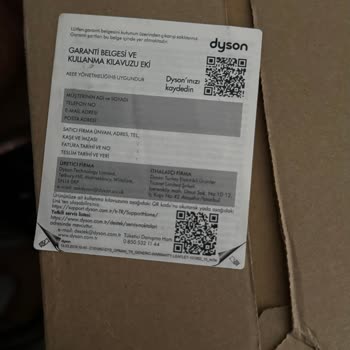 Dyson V15 Süpürgem Sekiyor