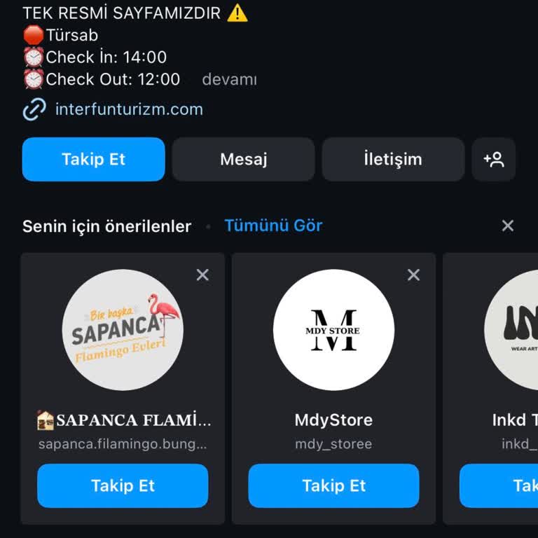 Interfun Turizm Bungalov Yanıltıcı!