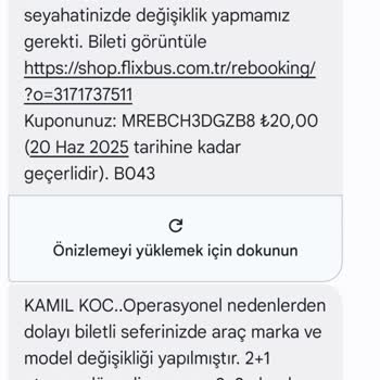 Kamil Koç Otobüs Firması Müşteri Hizmetleri