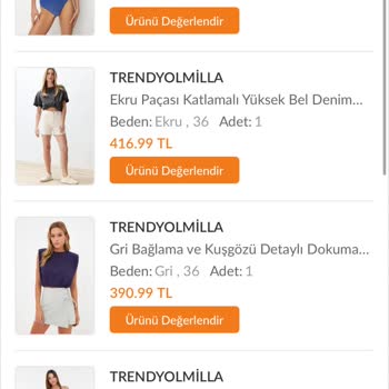 Trendyolmilla Eksik Ürün Gönderdi. Ne Ürün Ne Para İadesi Yapmıyor.