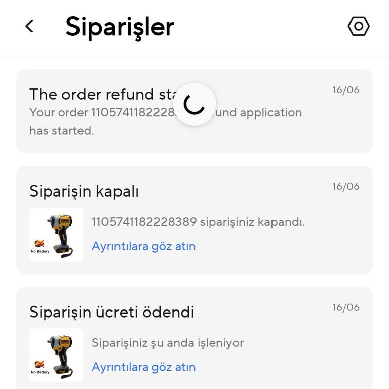 Aliexpress Ürün İadesi Yapılmadı