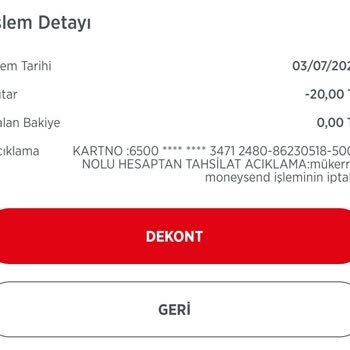 Ziraat Mobil'de Yetkisiz Para Çekimi Sorunu