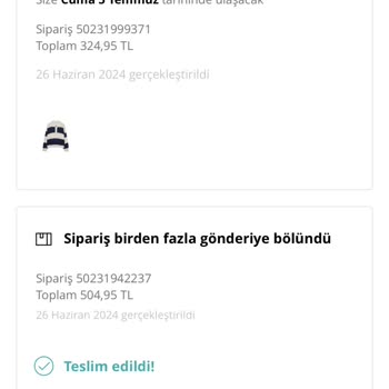 Stradivarius İptal Edilen Sipariş