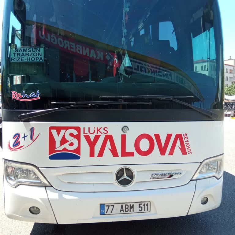 Lüks Yalova Seyahat Şoför'ün Hiç Ara Vermemesi