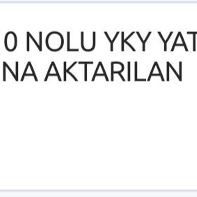 Yapı Kredi Bankası Kullanmadığım Hesaba Ödeme Aktarımı