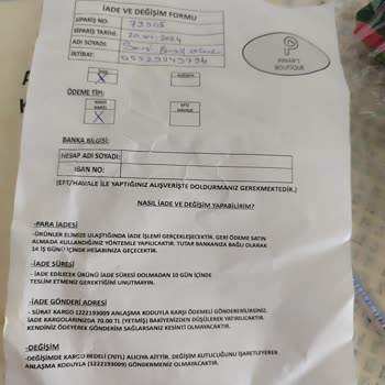 Iyzico İade İşlemini Yapmıyor