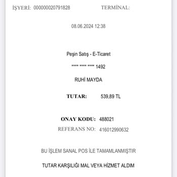 Craftlabel Markasi Ücret İadesi Yapmıyor
