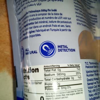 Bisalt Himalaya Tuzu İçinde Bulunan "Ağır Metaller"