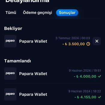 1win Para Çekme Sorunu