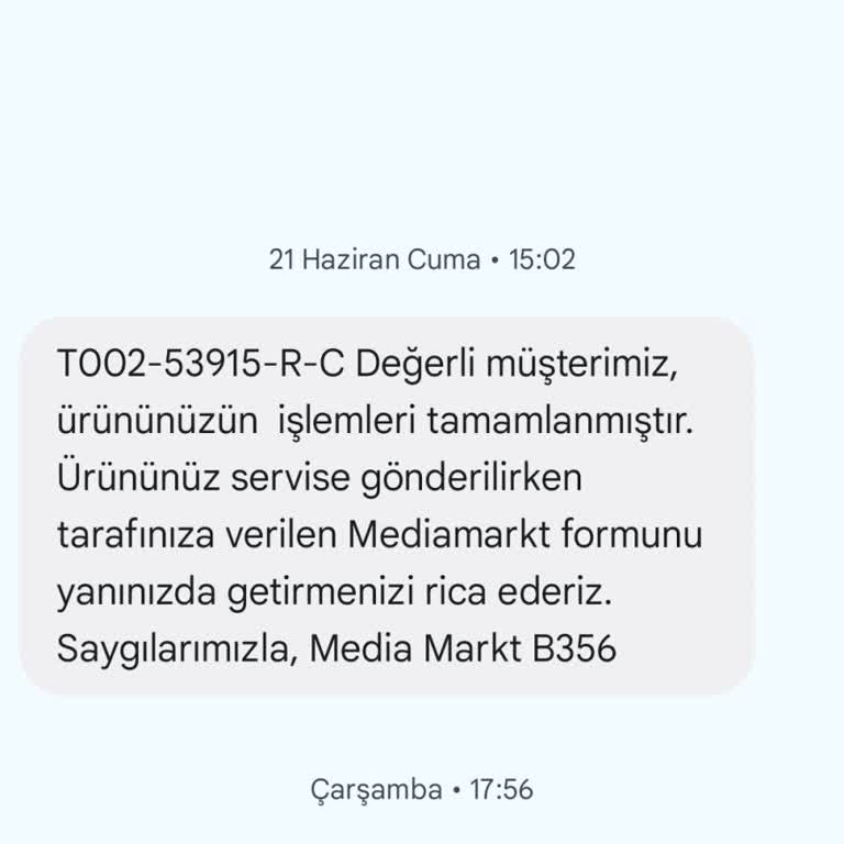 Media Markt Garanti Süresi İçinde Ürünü Perte Çıkarıp, 1.5 Yıl Önceki Parayı İade