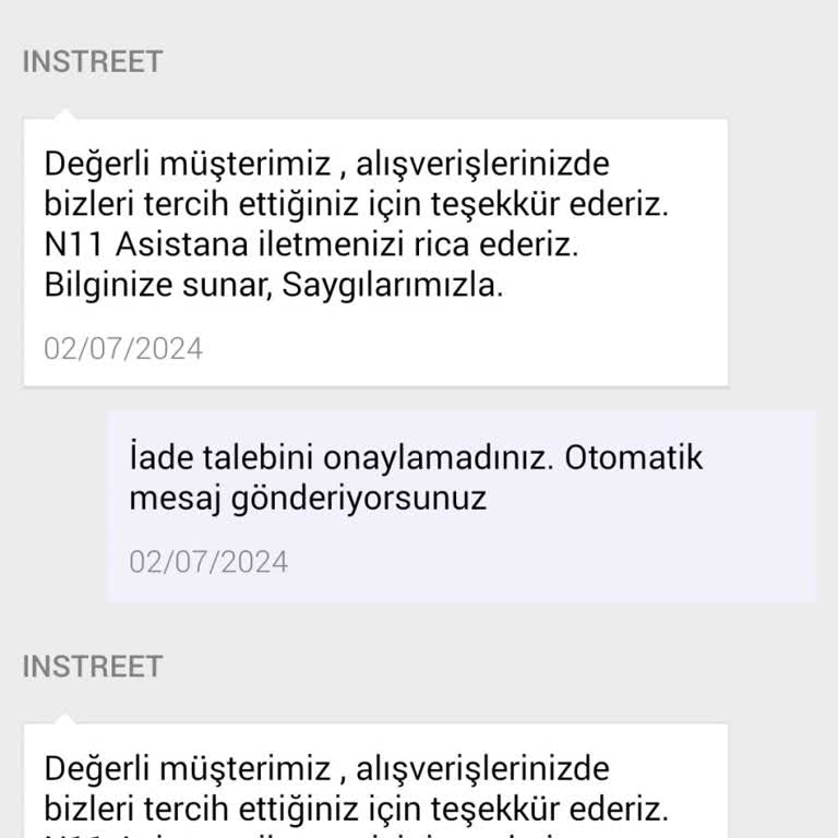 N11 Ürün İade Sorunu