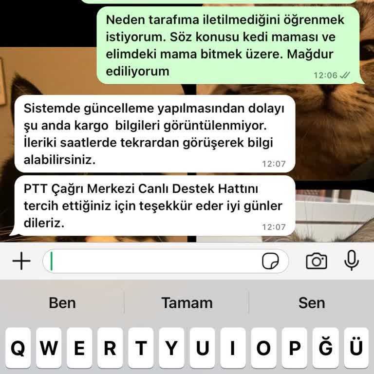 PTT Kargo Ürünümü Teslim Etmiyor.