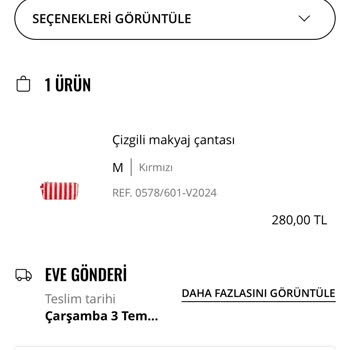 Stradivarius Müşteri Memnuniyeti Yok Yanlış Ürün Gönderimi!